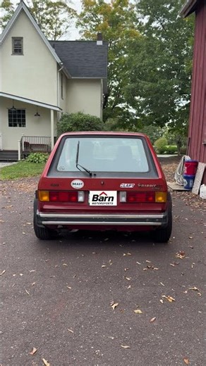 Cammed VR6 Swapped MK1 Rabbit GTI Cold Start and Revs #volkswagen #mk1golf #gti #vr6