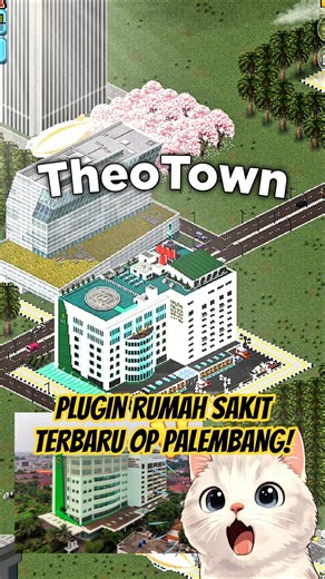 PALEMBANG'S LATEST OP HOSPITAL PLUGIN IN THEOTOWN! Charitas Hospital #shorts
