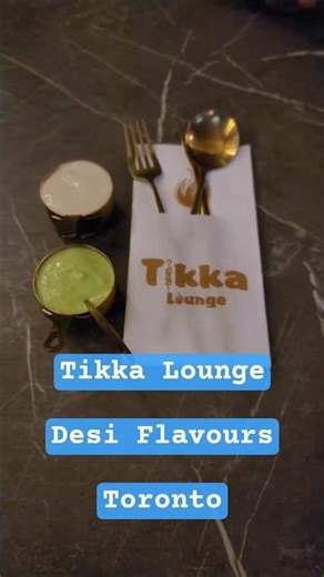 🇨🇦 Tikka Lounge Toronto Desi Flavours & City Vibes Bar #shorts #trending #restaurant