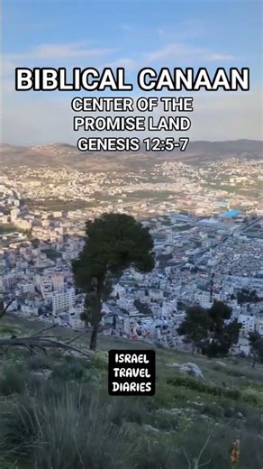 The Biblical Canaan which God promised to Abraham.