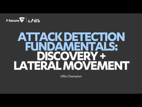 Attack Detection Fundamentals: Workshop #3 - Discovery and Lateral Movement