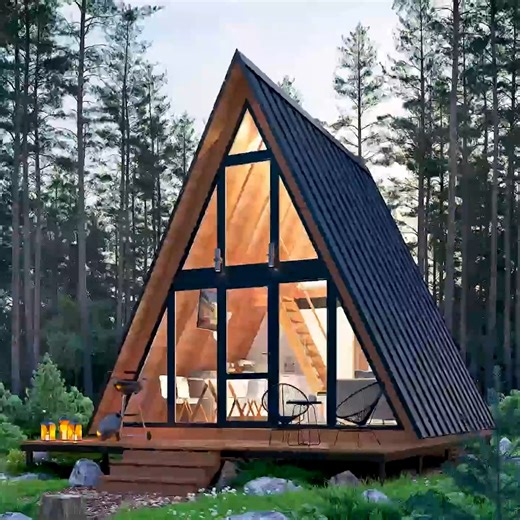 5.7K views · 53 reactions | I built an Off Grid Cabin from Start To Finish | Adriana Olivarez | Facebook