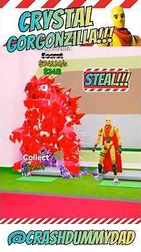Crystal Gorgonzilla Fortnite Steal The Brainrot! #brainrot #fortnite #fortniteclips #stealabrainrot