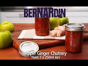 Apple Ginger Chutney Recipe