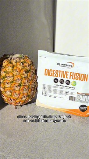 Give your digestion, immunity, and wellness a boost with our advanced Digestive Fusion. Loaded with vital vitamins, minerals, probiotics, and enzymes, it’s an easy way to nourish your gut and close nutritional gaps. All wrapped up in a refreshing, lightly sweet pineapple flavour. | Bulk Nutrients