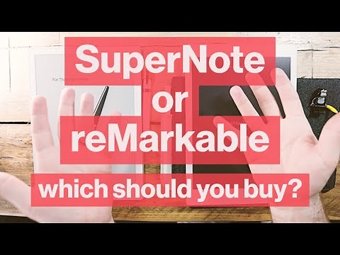 Remarkable 2 vs Supernote A5x