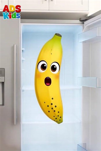 Don't Put Bananas in the Fridge! 🍌 | Kids Learning Short