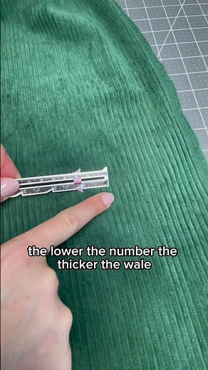 Corduroy Wales, What are they? #sewinghowto #sewingmadeeasy #sewingtutorial #sewingcommunity