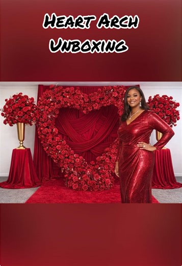 Stunning Heart Arch for Weddings and Proposals