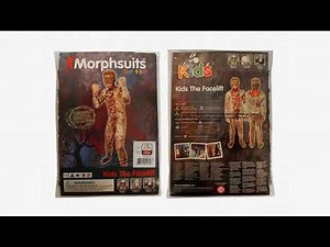 2017 Halloween Reviews! Morphsuits Zalgo Kids Monster Urban Legend Costume - Medium 3'6-3'11 / 8-..