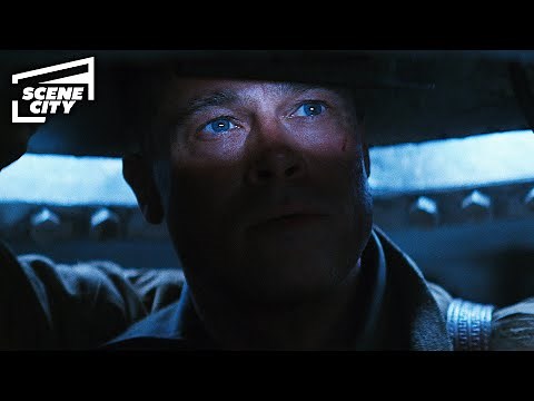 SS Battalion Under Fire from Tank Crew | Fury (Brad Pitt, Shia LaBeouf, Logan Lerman)