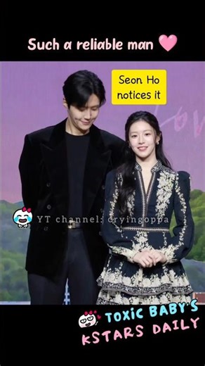 Such a reliable man, Kim Seon Ho !🩷 #canthislovebetranslated #kimseonho #goyounjung