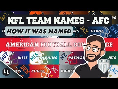 SPORTS 101 // How EVERY NFL Team Got Its Name | AFC