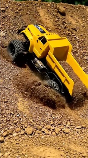 RC Dump Truck EPIC Dirt Hill FLIP! 🚧 Off-Road Mayhem!