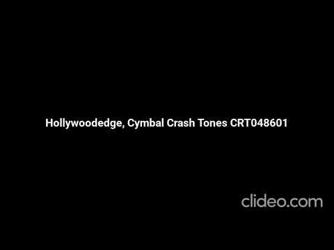 Hollywoodedge, Cymbal Crash Tones CRT048601