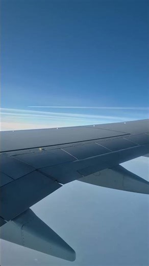 Airplane Flying Above the Clouds ✈️ | Relaxing Sky View