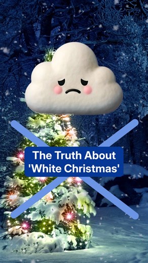 Peter Neilley, Chief Scientist at The Weather Company, breaks down what "white Christmas" actually means - and why it's not as clear as you'd think. | The Weather Channel