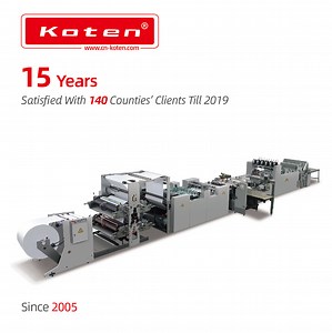 [Hot Item] Automatic Exercise/Notebook/Diary Book Making Machine with 2 Colors Flexo Printing Ruling and Wire Stitching, Perfect Binding Production Line