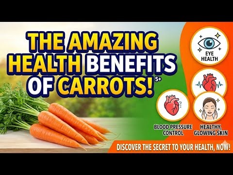 Eat 1 Carrot Daily and See What Happens to Your Body
