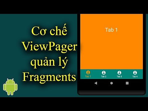 ViewPager mechanism for managing Fragments in Android - [Android Tutorial - #35]