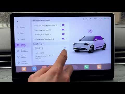 Dongfeng : 5 réglages à modifier dans la box (WELTC, Auto-hold, Alerte collision)