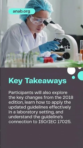 Learn more about the 2024 AOAC guidelines with ANAB 🔬 #aoac #laboratory #foodtesting #class