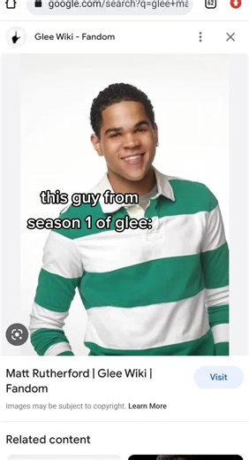 The Mystery of Matt Rutherford from Glee Unveiled