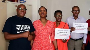 With a week to go until Christmas Day, here is a traditional Christmas song from our Rwanda team 🎶 In case you want to follow along, we'll pop the translated lyrics below: The baby Jesus is born. The baby Jesus is born. He came to save all people. Let us bow down and worship him. Jesus they prophesised, Jesus we always wanted. Jesus who we’ve waited for was born tonight. | Ripple Effect