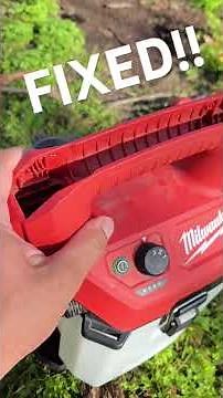 Milwaukee M12 sprayer FIXED!!! #milwaukeepowertools#Milwaukeem12 #powertools#landscape#diy#lawncare