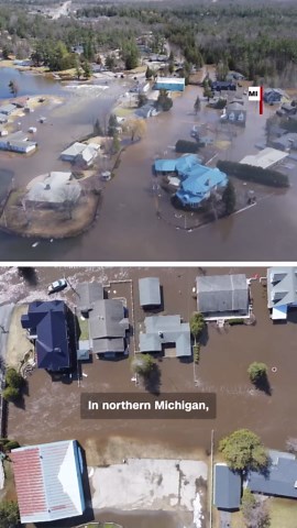 Flooding and tornado aftermath in Great Lakes region