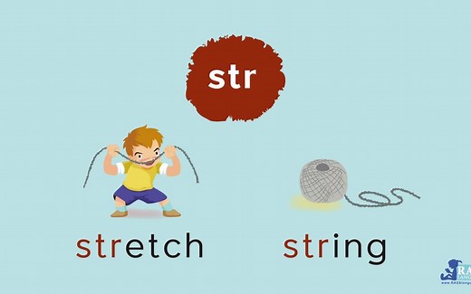 scr spr str _ Triple Blends _ Phonics Reader _ A Stroll in Spring _ Go Phonics 3