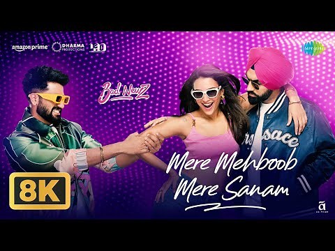 Mere Mehboob Mere Sanam - 8K Video | Bad Newz | Vicky, Triptii, Ammy | Anu, Lijo-DJ Chetas,Udit,Alka