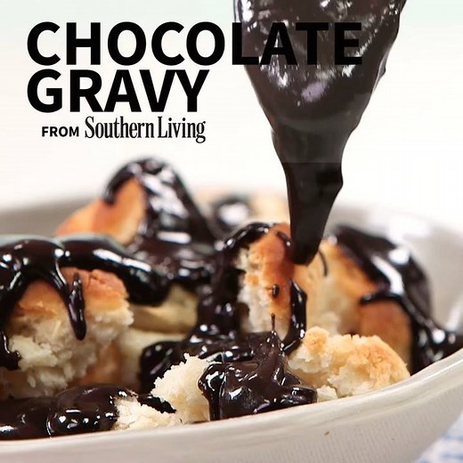 Haven't tasted the sweet tradition of chocolate gravy? It's time to find out what you're missing Get the recipe: https://trib.al/JSM9aqE | Southern Living