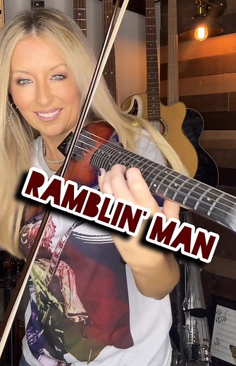 Ramblin’ Man- The Allman Brothers Band - Cover by Nina D ft. Brody Dolyniuk This cover is a little different from what you’re used to seeing on my page, but it’s a great example of what I do for the Femmes of Rock show. This song is in our show as part of our Southern Rock Medley. I’ve taken a song that doesn’t have strings in it and created a string quartet part. I’m also playing the verse on violin, and Brody and I are singing the choruses. I’ve played all the string parts myself for this reco