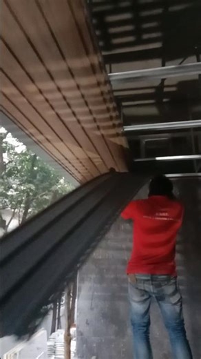 PVC Panel Installation । How to Install PVC Panel । PVC Ceiling #shorts #pvcceiling #falseceiling