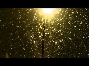 Snow Falling at Night 1080P HD Kodak Zi8