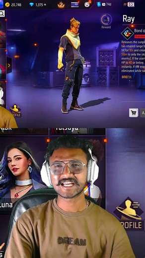 OB53 UPDATE❤️‍🔥NEW CHARECTER ✅💸 #shorts #sanzzoff #freefiretelugu #trendingshorts