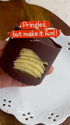 Pringles Chocolate 요즘 뜨는 프링글스 먹는 법 프링글스초콜릿 #프링글스#recipe #snack