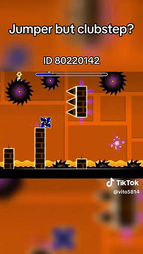 Jumper Challenge: Clubstep Remix in Geometry Dash