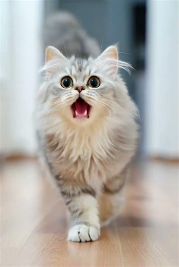 What she feels she is signing... A Cat RICK ROLL #anime #purebinauralbeats #cat