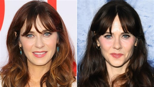 Before & after pics of Zooey Deschanel hint she can't quit the Botox and filler