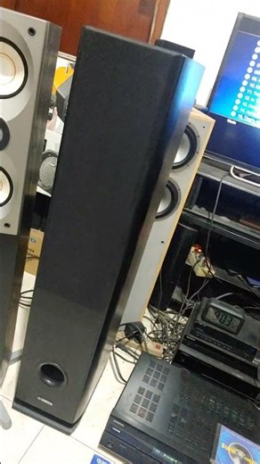 Speaker Yamaha NS-F160 Testing Playing That's All-Genesis