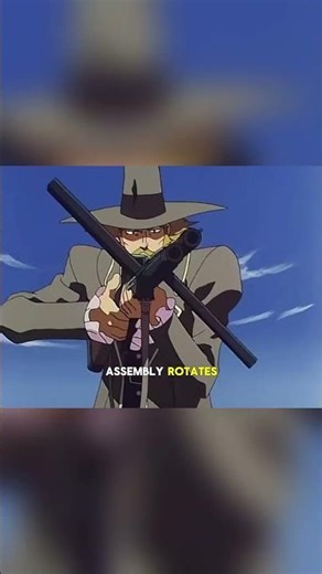 Unique Guns in Anime | The Constance Rifle (Trigun, 1998)