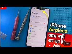iphone speaker not working