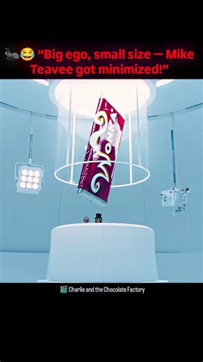 VHS | 🐜😂 “Big ego, small size — Mike Teavee got minimized!” Willy Wonka shows a special invention – a machine that can send a giant chocolate... | Instagram