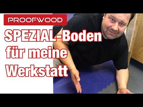 Werkstattboden, Garagenboden schnell und einfach verlegen - sind PVC-Fliesen die Lösung?