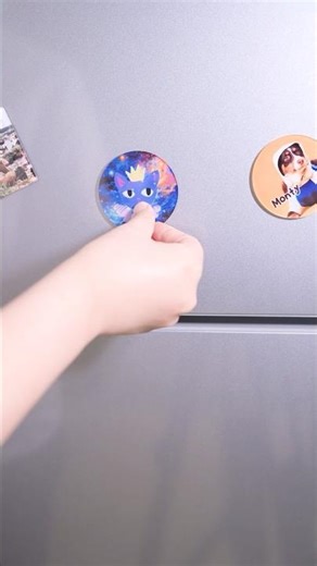 Custom Glass Fridge Magnets That Spark Joy on Your Fridge | Try This DIY! #shorts #sublimation