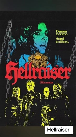 Hellraiser (1987) No es solo una película de terror. Es una advertencia. Hellraiser habla del deseo cuando no tiene límite, del placer que deja de ser placer y se convierte en castigo. No hay demonios persiguiéndote: hay elecciones que abrís sin entender y puertas que, una vez cruzadas, no se pueden cerrar. El verdadero horror no está en lo gráfico, está en la pregunta incómoda: ¿qué pasa cuando queremos más… sin saber cuándo parar? 🎬 Hellraiser (1987) ⚠️ No apta para sensibles 🩸 Terror que no