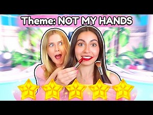 NOT MY HANDS Dress to Impress CHALLENGE!