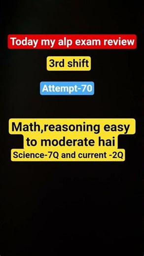 Today Alp exam review #alp2025 #exam #examanalysis